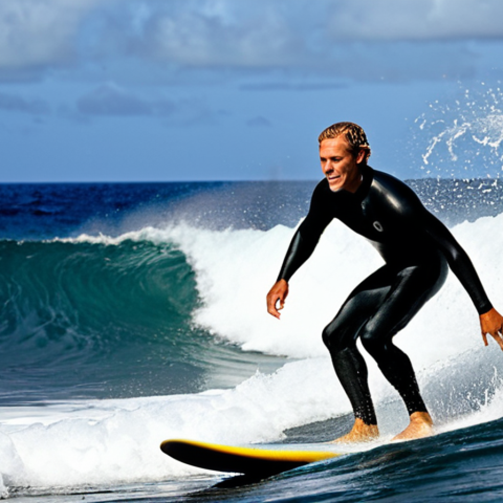 Pots of Chal - Experienced Surfer**

"A professional surfer riding a powerful wave at Pots of Chal in Dominica, Southeast Coast. The surfer is fully clothed in a wetsuit, appropriate attire for surfing. The scene is safe for work, showcasing the natural beauty of the coastline. Perfect anatomy, natural proportions, professional surf photography, high quality."

**
