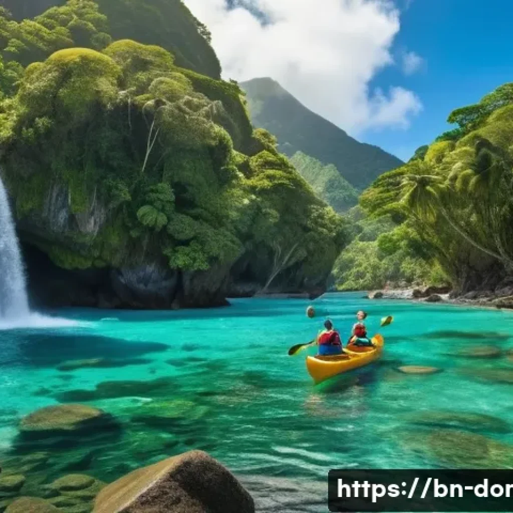 도미니카 연방의 노동 시장 - **Prompt 1: "Dominica's Eco-Tourism Haven"**
"A stunning, vibrant image showcasing Dominica's lu...